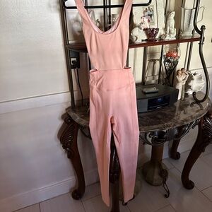 Free People Blush Pink Jumpsuit